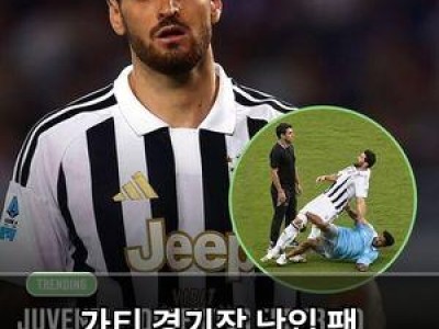 가티 경기장 난입 팬 백태클에 쓰러져