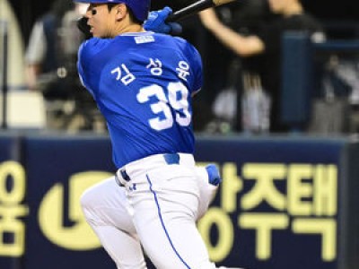 구자욱 후배 김성윤 골든글러브 수상 기대 밝혀