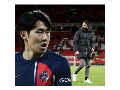 아모림 감독 1월 영입 1호로 이강인 유력 후보