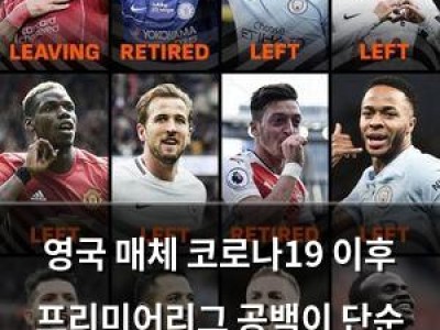 영국 매체 코로나19 이후 프리미어리그 공백이 단순 전력 손실이 아니라고 보도