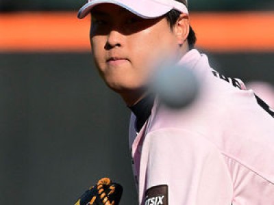류현진 프로 데뷔전에서 안재만 삼진 잡은 장면 공개
